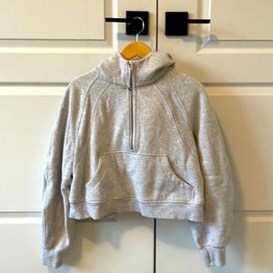 Lululemon scuba oversized half zip hoodie